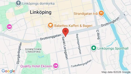 Kontorlokaler til leje i Linköping - Foto fra Google Street View