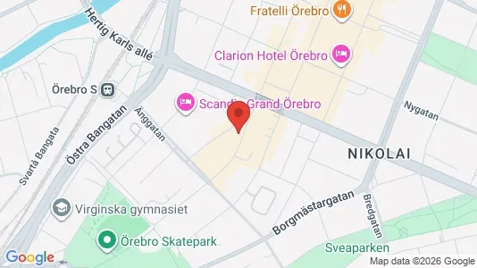 Gewerbeflächen zur Miete i Örebro – Foto von Google Street View