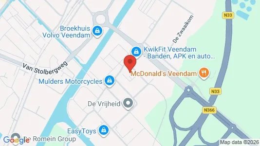 Kontorer til leie i Veendam – Bilde fra Google Street View