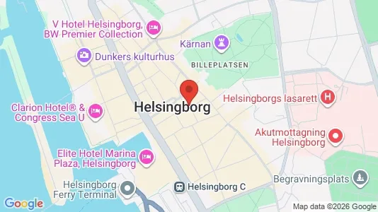 Kantorruimte te huur i Helsingborg - Foto uit Google Street View
