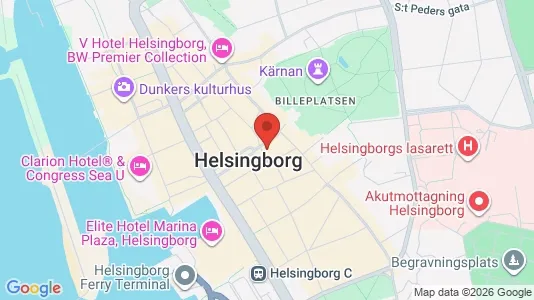 Kontorlokaler til leje i Helsingborg - Foto fra Google Street View