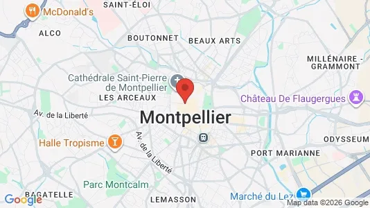 Lokaler til leie i Montpellier – Bilde fra Google Street View