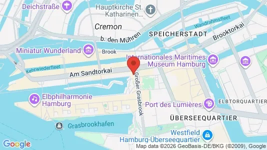 Büros zur Miete i Hamburg Mitte – Foto von Google Street View