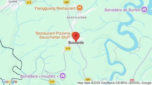 Ladenlokale zur Miete i Boulaide – Foto von Google Street View