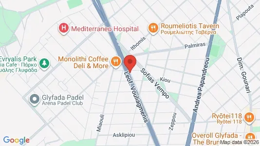 Lokaler til leje i Glyfada - Foto fra Google Street View