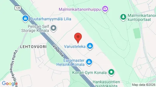 Werkstätte zur Miete i Helsinki Läntinen – Foto von Google Street View