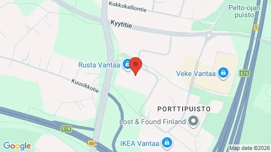 Büros zur Miete i Vantaa – Foto von Google Street View