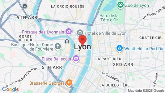Lager til leie i Lyon – Bilde fra Google Street View