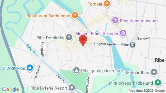 Liikekiinteistöt Myynnissä i Ribe - Kuva Google Street Viewstä