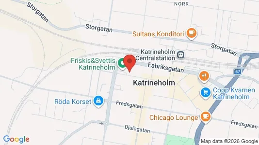 Office spaces for rent i Katrineholm - kort over placeringen