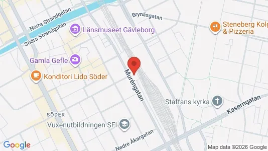 Office spaces for rent i Gävle - Photo from Google Street View
