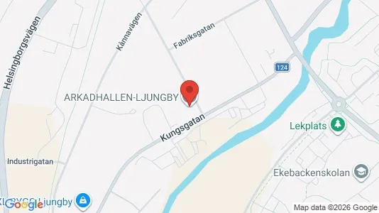 Lagerlokaler til leje i Ljungby - Foto fra Google Street View