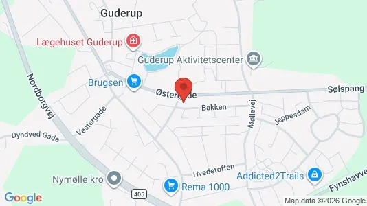 Lokaler til leje i Nordborg - Foto fra Google Street View