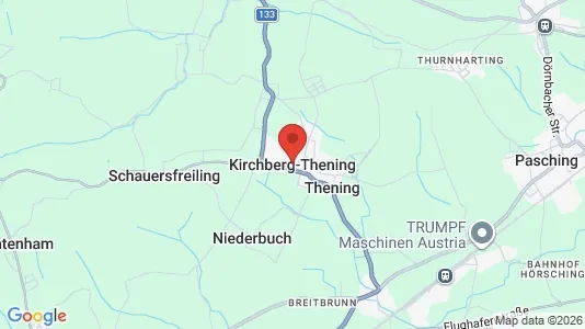 Büros zur Miete i Kirchberg-Thening – Foto von Google Street View