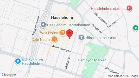 Lokaler til leje i Hässleholm - Foto fra Google Street View