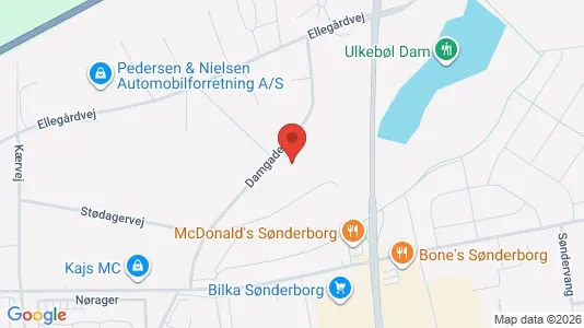 Büros zur Miete i Sønderborg – Foto von Google Street View