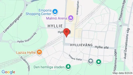 Kontorer til leie i Hyllie – Bilde fra Google Street View