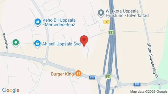 Lokaler til leje i Uppsala - Foto fra Google Street View