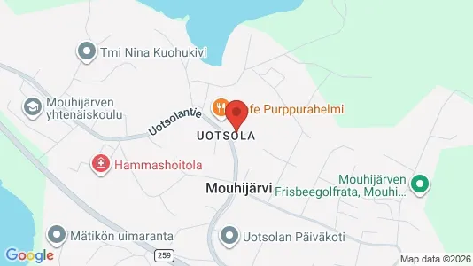 Företagslokaler till salu i Sastamala - kort over placeringen