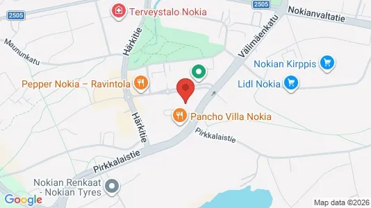 Kontorlokaler til salg i Nokia - Foto fra Google Street View