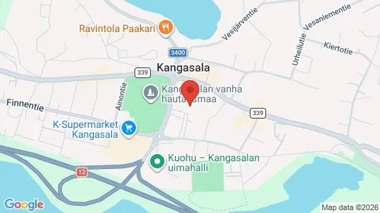Nieruchomości komercyjne Na sprzedaż i Kangasala - kort over placeringen