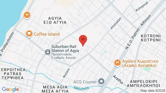 Varastot Vuokrattavana i Patras - Kuva Google Street Viewstä