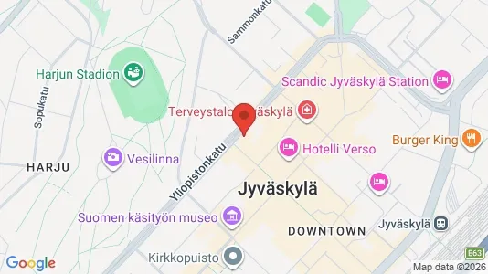 Lokaler til leie i Jyväskylä – Bilde fra Google Street View