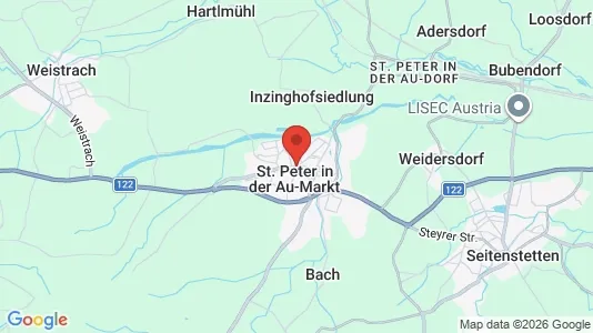 Lager zur Miete i Sankt Peter in der Au – Foto von Google Street View