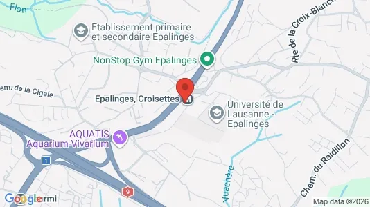 Kontorlokaler til leje i Lausanne - Foto fra Google Street View