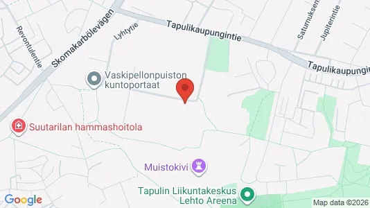Lagerlokaler til leje i Helsinki Koillinen - kort over placeringen