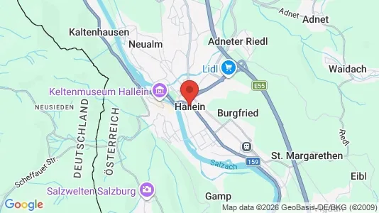 Büros zur Miete i Hallein – Foto von Google Street View