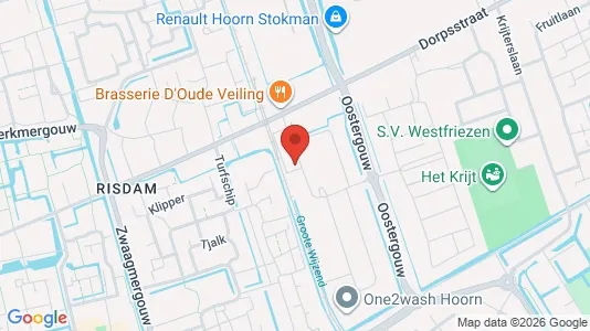 Lokaler til salg i Hoorn - kort over placeringen