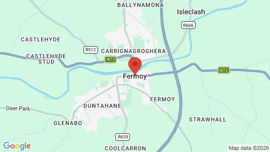 Liikekiinteistöt Vuokrattavana i Fermoy - Kuva Google Street Viewstä