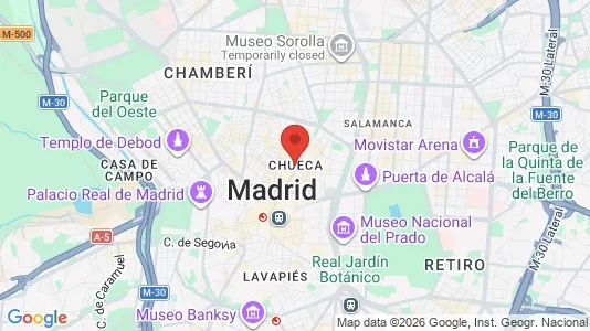 Restauranter til leie i Chueca – Bilde fra Google Street View