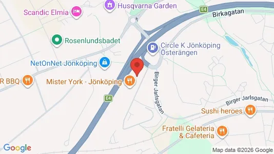 Kontorlokaler til leje i Jönköping - Foto fra Google Street View