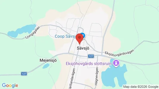 Butikklokaler til leie i Sävsjö – Bilde fra Google Street View