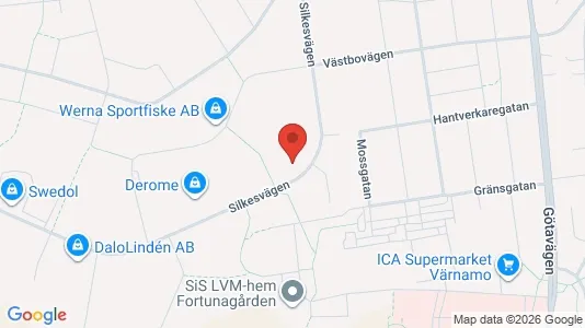 Büros zur Miete i Värnamo – Foto von Google Street View