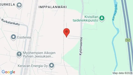 Kantorruimte te huur i Kerava - kort over placeringen