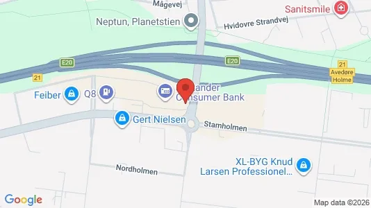 Office spaces for rent i Hvidovre - kort over placeringen