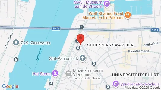 Lokaler til leie i Stad Antwerp – Bilde fra Google Street View