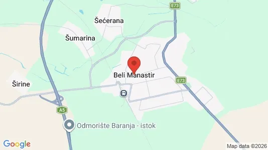 Lokaler til leje i Beli Manastir - Foto fra Google Street View