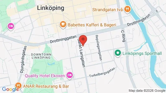 Kontorlokaler til leje i Linköping - Foto fra Google Street View