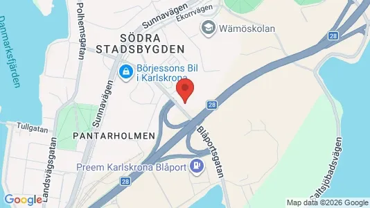 Kontorlokaler til leje i Karlskrona - Foto fra Google Street View