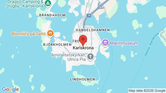 Kaupat Vuokrattavana i Karlskrona - Kuva Google Street Viewstä