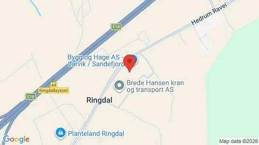 Kontorlokaler til leje i Larvik - Foto fra Google Street View