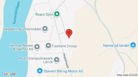 Kontorlokaler til leje i Larvik - Foto fra Google Street View