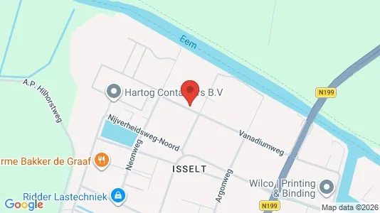 Coworking spaces zur Miete i Amersfoort - kort over placeringen