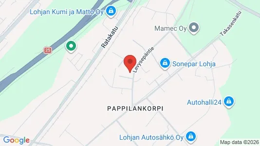 Producties te huur i Lohja - Foto uit Google Street View