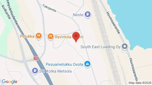 Industrial properties for rent i Kotka - Photo from Google Street View