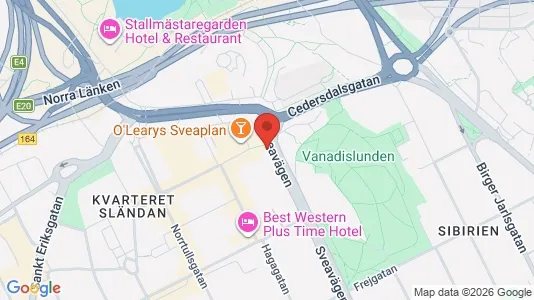 Toimistotilat Vuokrattavana i Vasastan - Kuva Google Street Viewstä